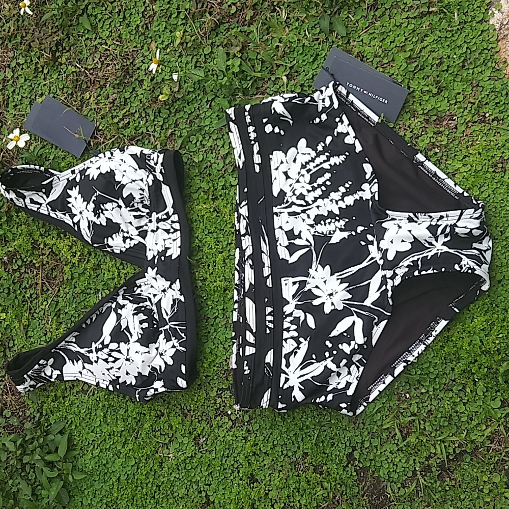 New! Tommy Hilfiger floral bikini.